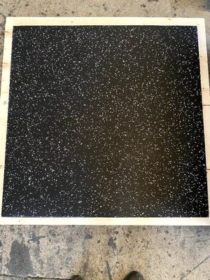100% Recycled Tire Rubber Gym Floor Tiles The Best Choice for Eco-Conscious Gyms