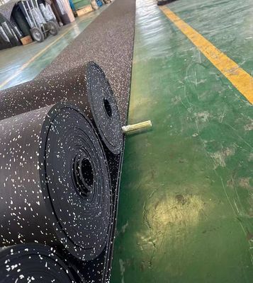 3/8in (9mm) Thick Heavy Duty Rubber Rolls, Protective Exercise Mats, Home Gym Rubber Flooring