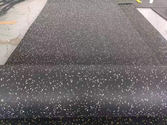 Rubber Flooring Roll Available in 3~20mm to Satisfy Commercial or Residential Application