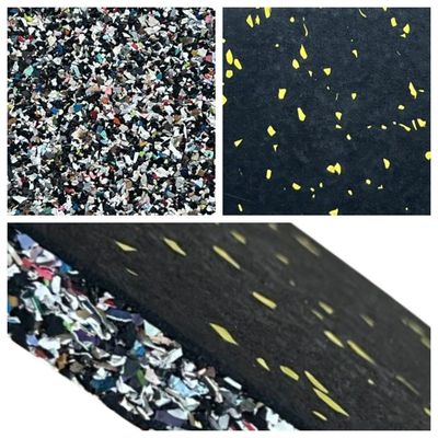 30mm 40mm 50mm Composite Gym Rubber Flooring Solution for Fitness Training and Playgrounds