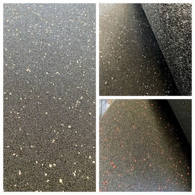 Rubber Flooring Sheet 15mm with EPDM Dots and Flecks for Home and Fitness Equipment