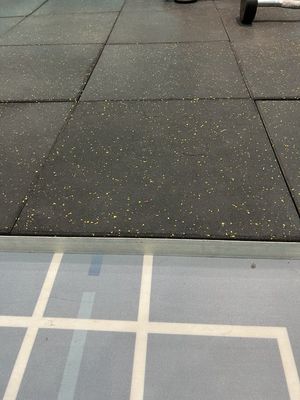 Shock Absorbing EPDM Rubber Flooring Tile for Gym Equipment