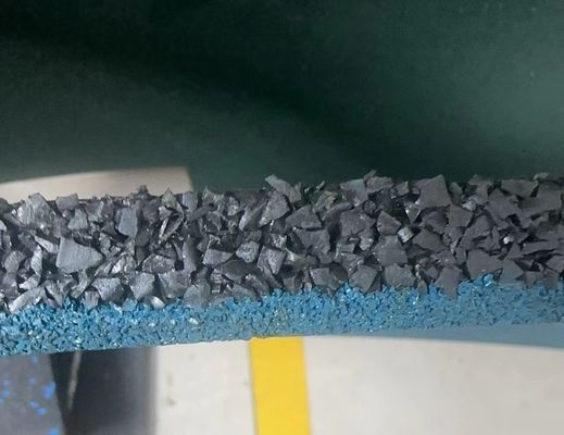 Heavy Duty Non-Slip Rubber Flooring Mats with Holes for Outdoor and Playground