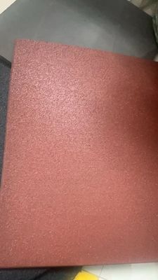 Safety Weather Resistance and Simple Maintenance Rubber Flooring Tiles for Outdoor