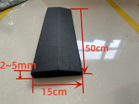 Heavy Duty Solid Black Gym Rubber Flooring Tile 20mm - Tile (1m X 1m) with Edge Corner and Clips