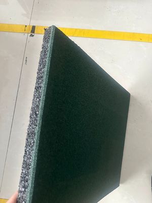 Pure Color or Black Ground EPDM DOT Shock-Absorbing Rubber Floor Mats for Gyms Weight Rooms and Playgrounds Thickness 15mm-50mm