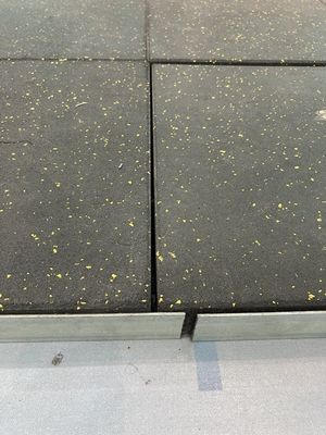 Non-Toxic Features Impact Absorption Rubber Flooring Mats for Gym Equipment and Fitness Club Thickness 15mm-50mm