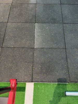 1m*1m Workout Rubber Flooring for Home Gym and Commercial Gym Club