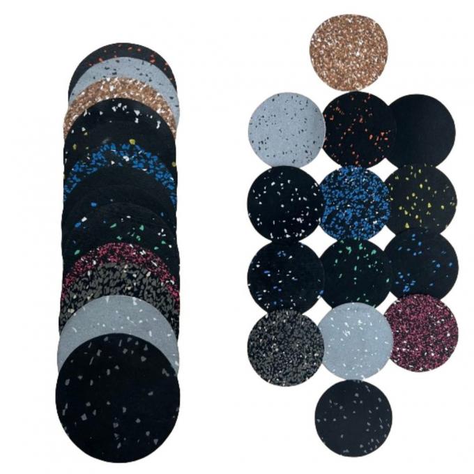 1m/ 1.2m/ 4′ Wide Rubber Flooring Roll Matting with 3~20mm Thickness